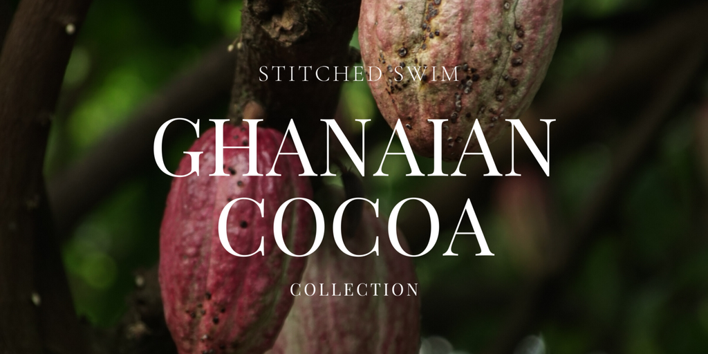 Stitched Swim: Ghanaian Cocoa